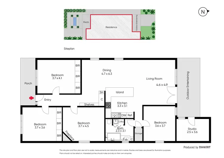 Floorplan of Homely house listing, 131 Victoria Street, Brunswick VIC 3056