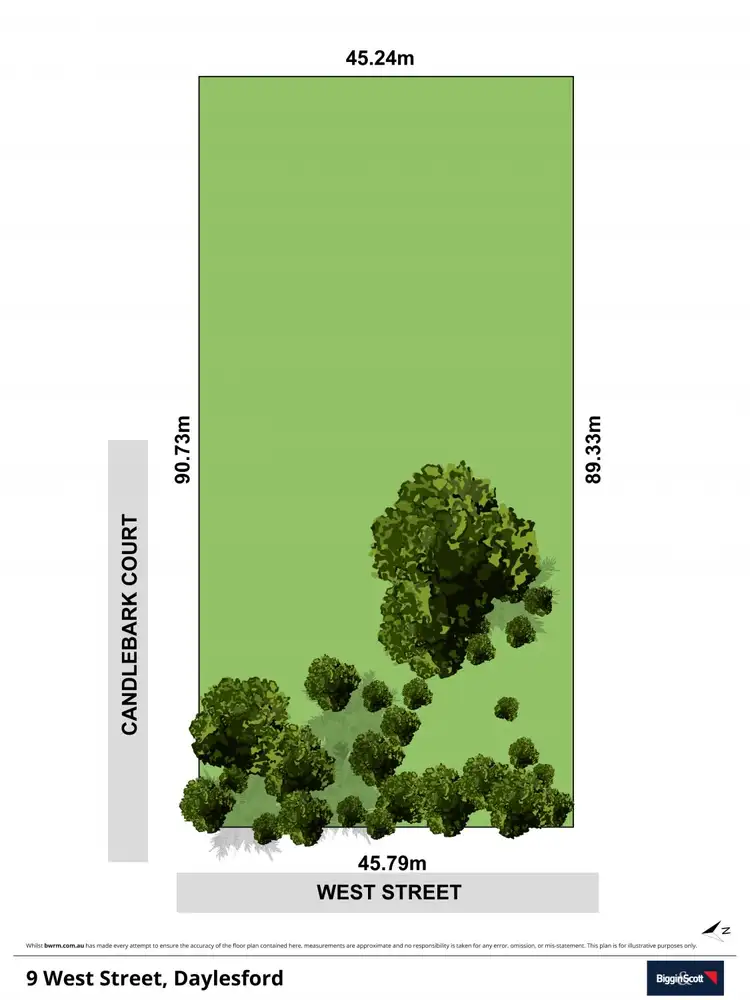 Floorplan of Homely land listing, Lot 3/9 West  Street, Daylesford VIC 3460