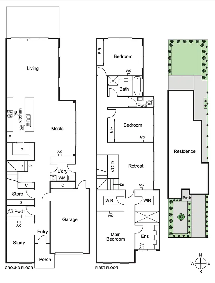 Floorplan of Homely townhouse listing, 11b Surrey Street, Bentleigh East VIC 3165