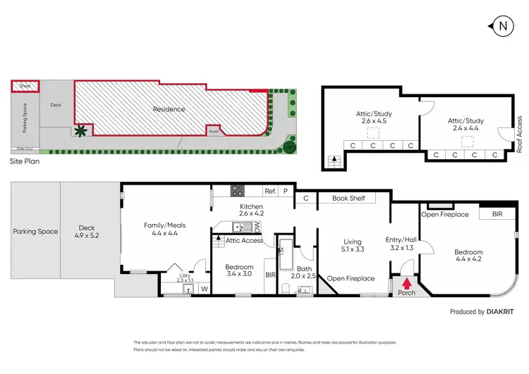 Floorplan of Homely house listing, 12A Meredith Street, Elwood VIC 3184