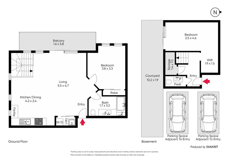 Floorplan of Homely apartment listing, 7/197 Inkerman Street, St Kilda VIC 3182