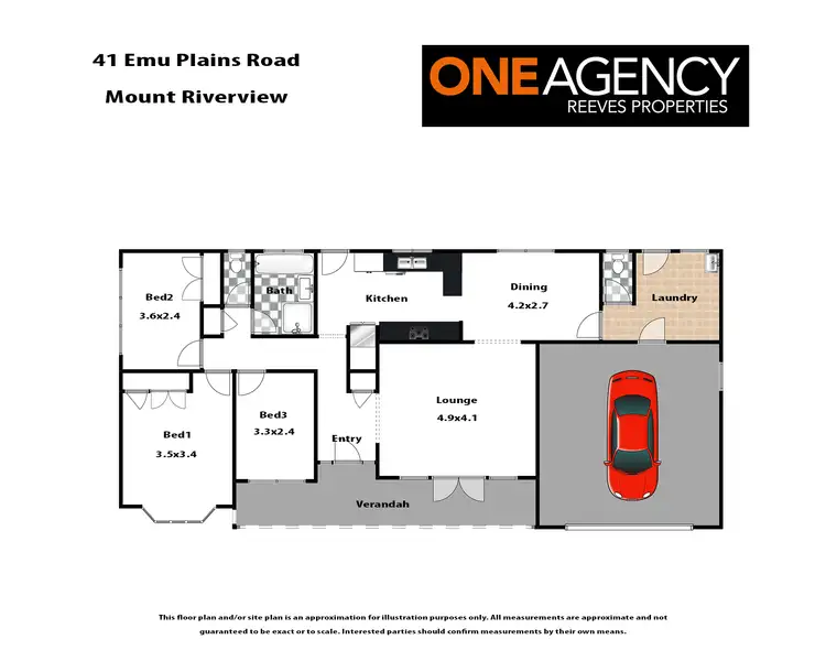 Floorplan of Homely house listing, 41 Emu Plains Road, Mount Riverview NSW 2774