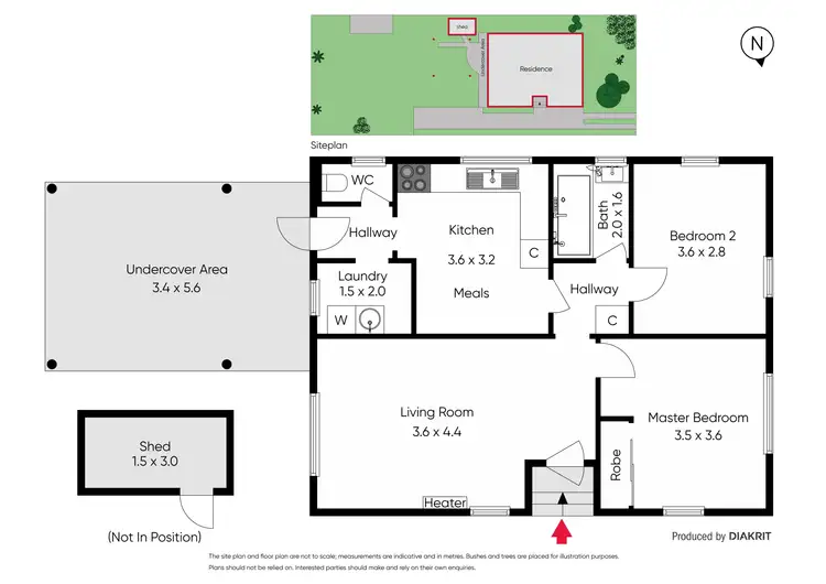 Floorplan of Homely house listing, 10 Harrow Street, Frankston VIC 3199