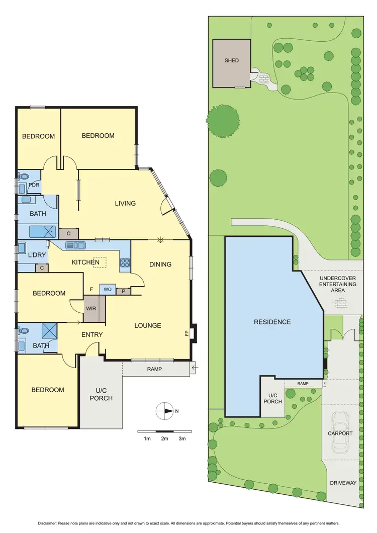 Floorplan of Homely house listing, 1 Reeves Street, Watsonia VIC 3087