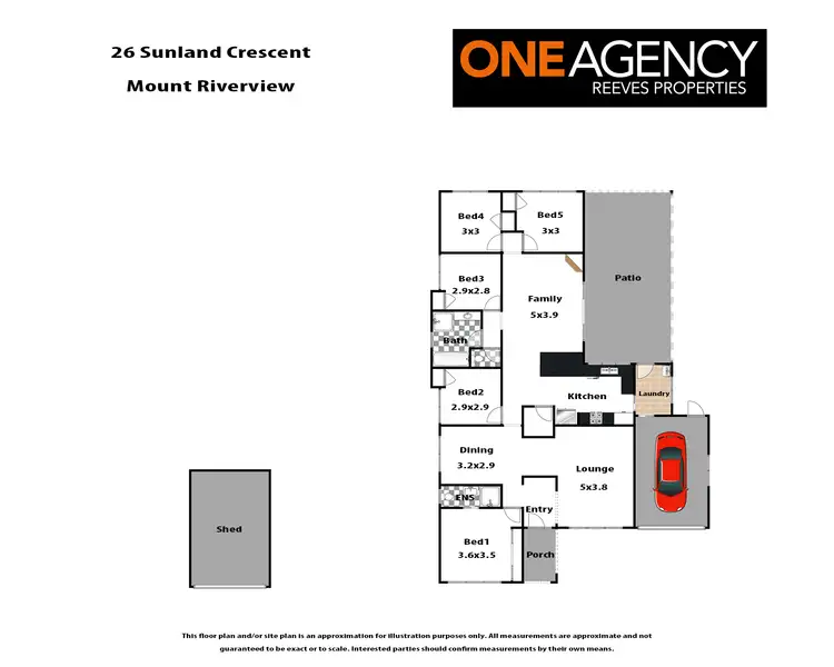 Floorplan of Homely house listing, 26 Sunland Crescent, Mount Riverview NSW 2774