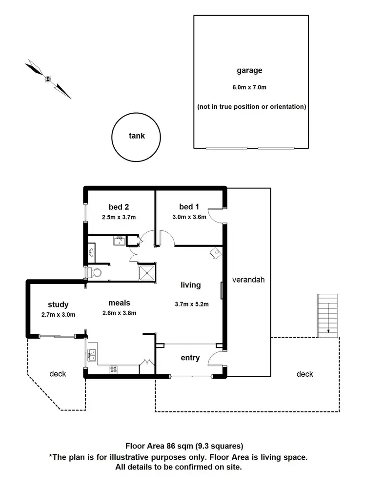Floorplan of Homely house listing, 5 Stream Road, Reefton VIC 3799