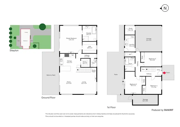 Floorplan of Homely house listing, 10 Charmaine Street, Dromana VIC 3936