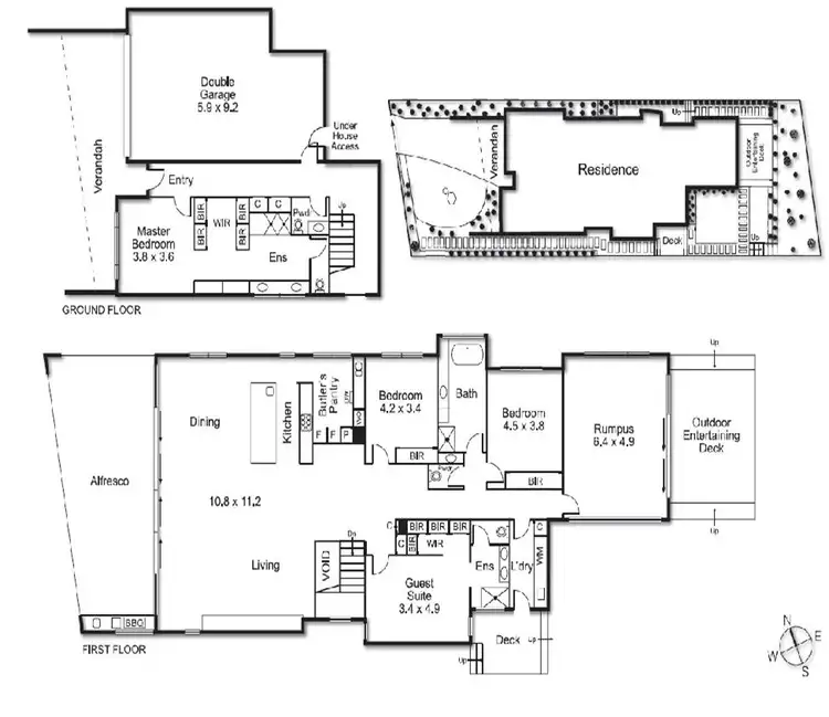 Floorplan of Homely house listing, 4 Wonderland Terrace, Mount Martha VIC 3934