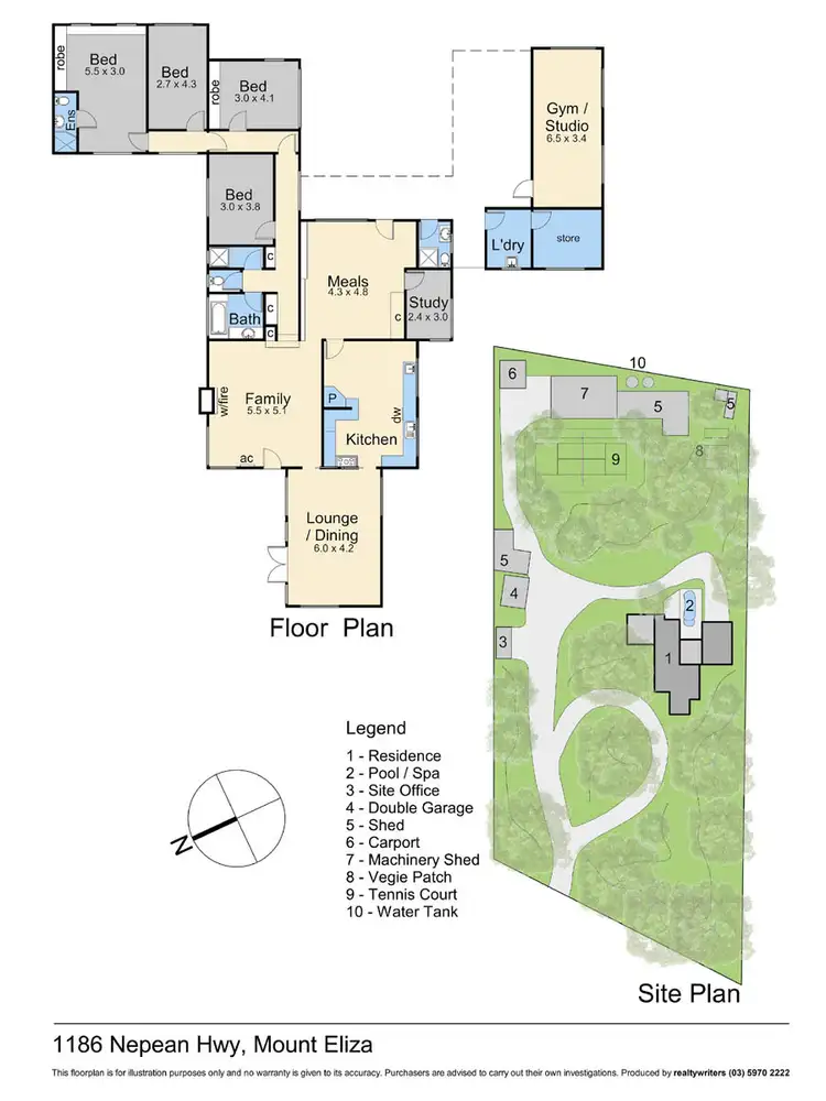 Floorplan of Homely house listing, 1186 Nepean Highway, Mount Eliza VIC 3930