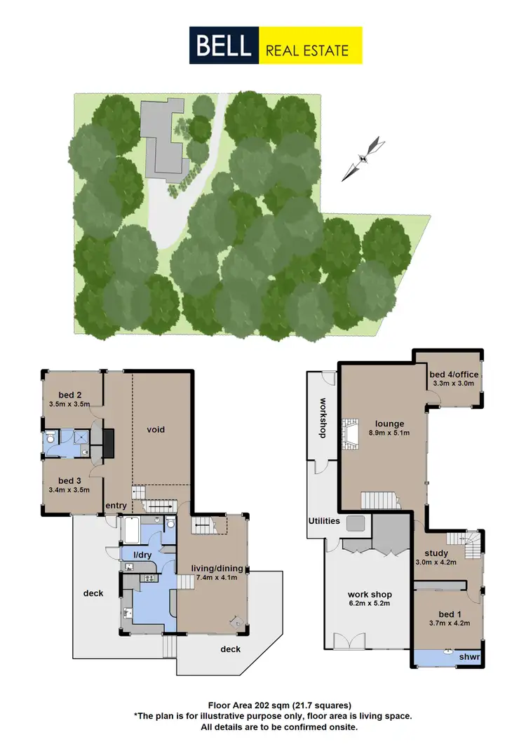 Floorplan of Homely house listing, 127 Mount Dandenong Tourist Road, Ferny Creek VIC 3786