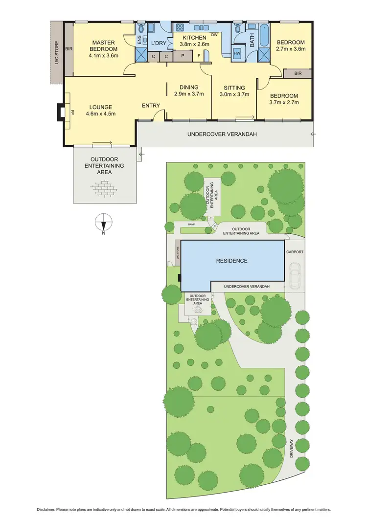 Floorplan of Homely house listing, 1 Sherbrooke Street, Eltham North VIC 3095