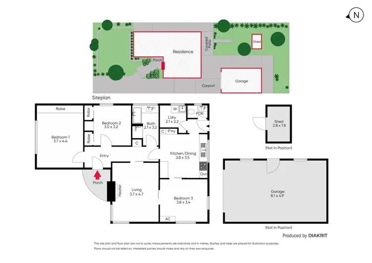 Floorplan of Homely house listing, 51 Cuthbert Road, Reservoir VIC 3073