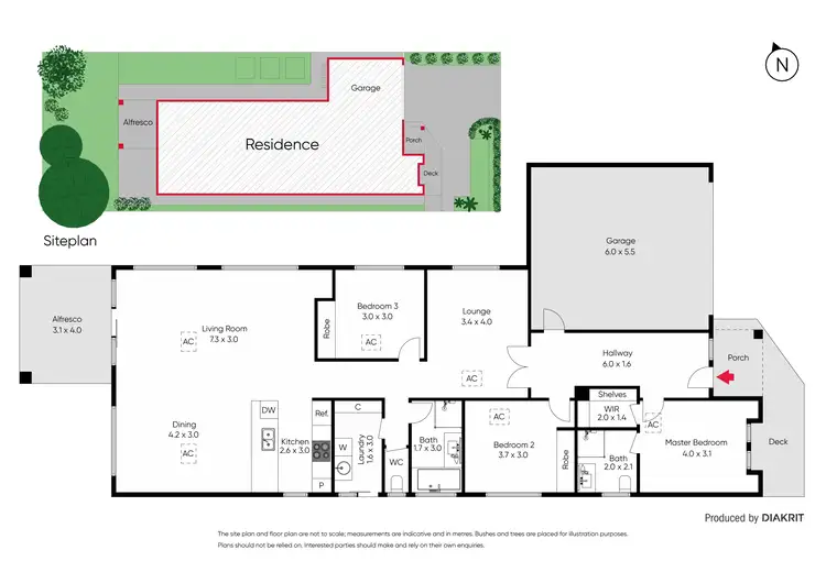 Floorplan of Homely house listing, 17 Anglers Drive, Epping VIC 3076