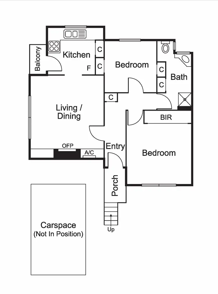 Floorplan of Homely apartment listing, 5/60 Sycamore Grove, St Kilda East VIC 3183