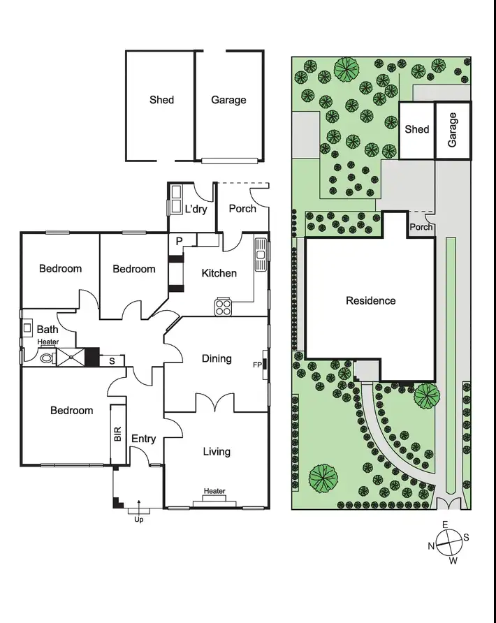 Floorplan of Homely house listing, 511 Hawthorn Road, Caulfield South VIC 3162