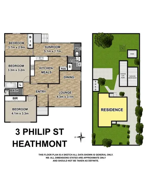 Floorplan of Homely house listing, 3 Philip Street, Heathmont VIC 3135