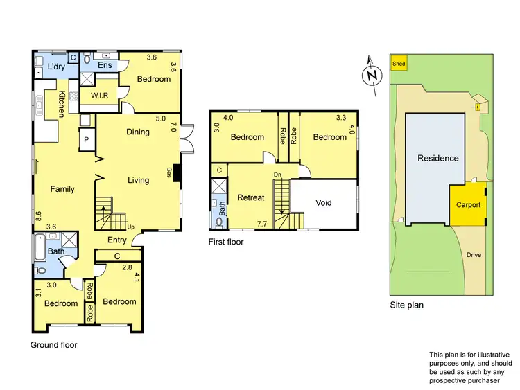 Floorplan of Homely house listing, 37 Narbethong Drive, Greensborough VIC 3088