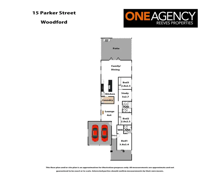 Floorplan of Homely house listing, 15 Parker Street, Woodford NSW 2778
