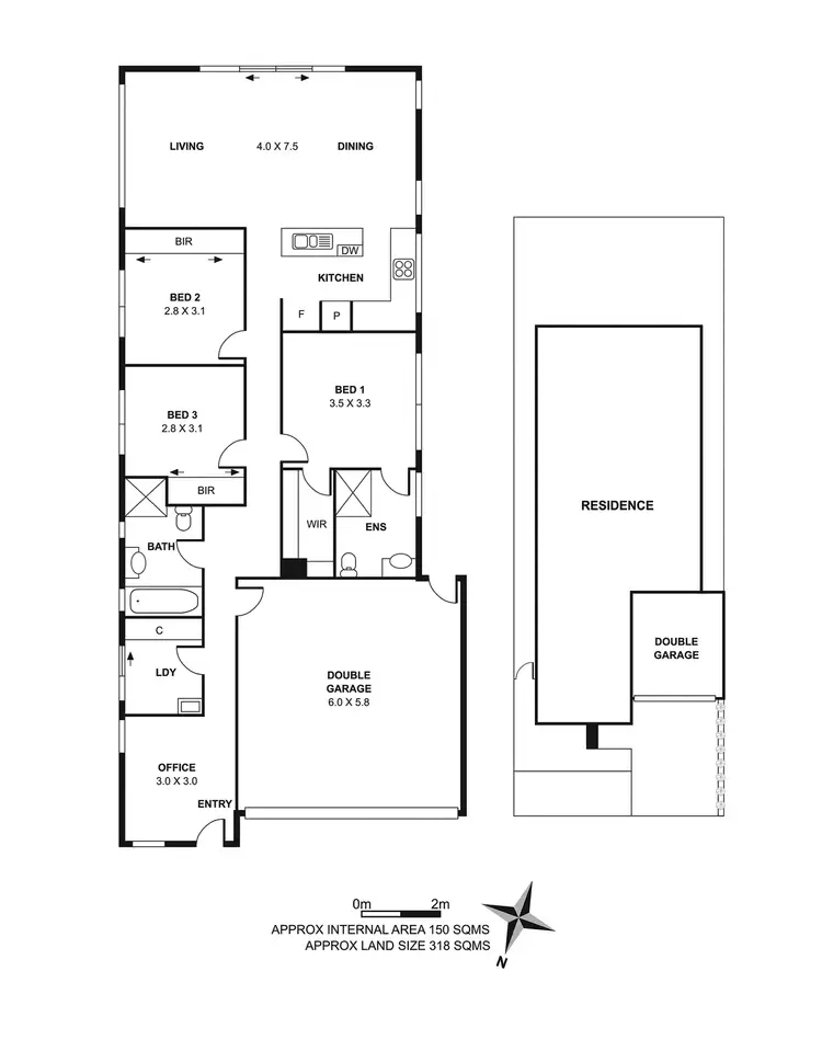 Floorplan of Homely house listing, 40 Glenvista Road, Pakenham VIC 3810
