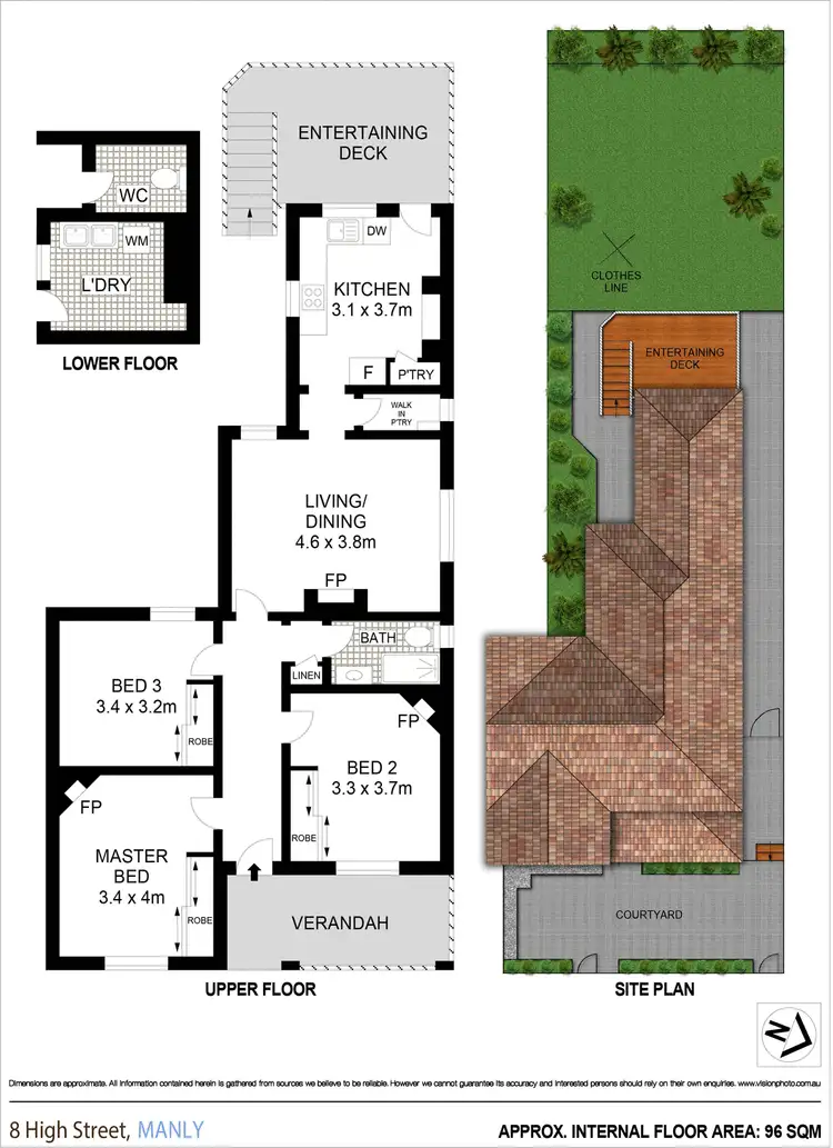 Floorplan of Homely house listing, 8 High Street, Manly NSW 2095