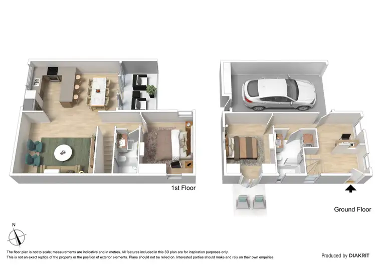 Floorplan of Homely house listing, 1/1 Bleazby Street, Bentleigh VIC 3204