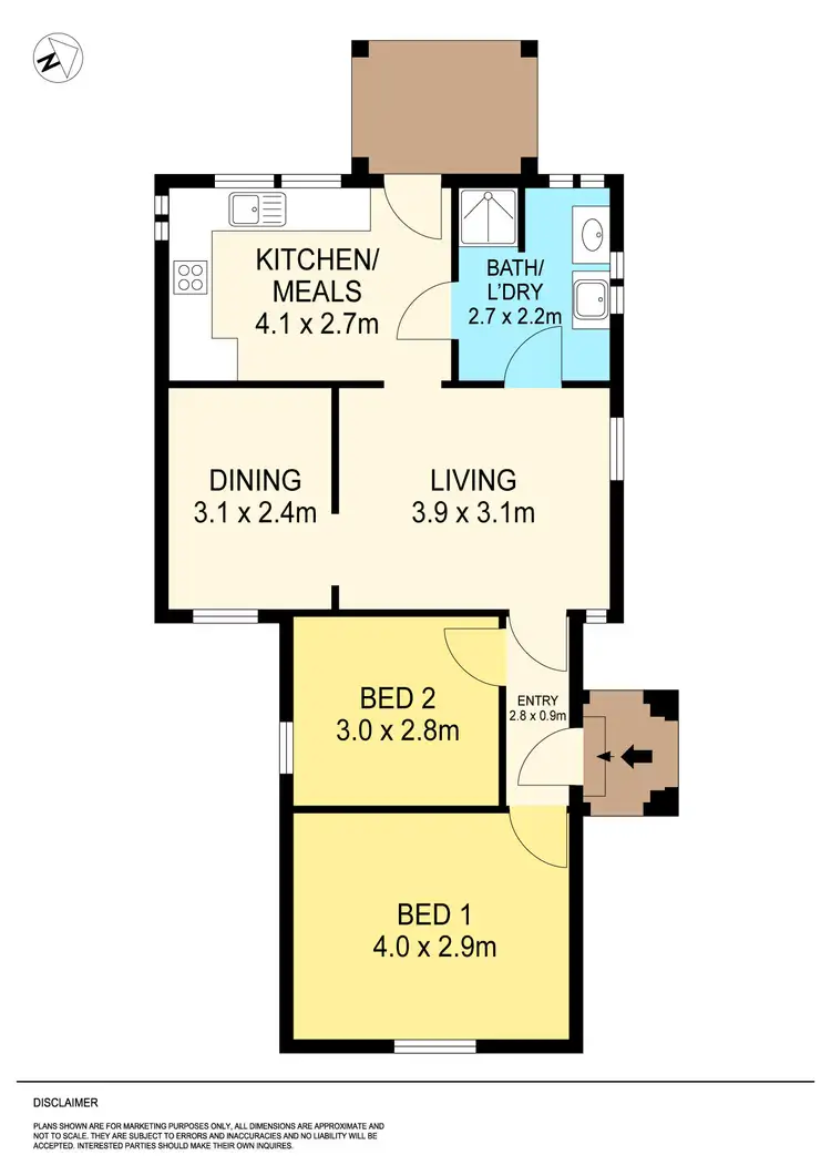 Floorplan of Homely house listing, 34 Anderson Street West, Ballarat Central VIC 3350