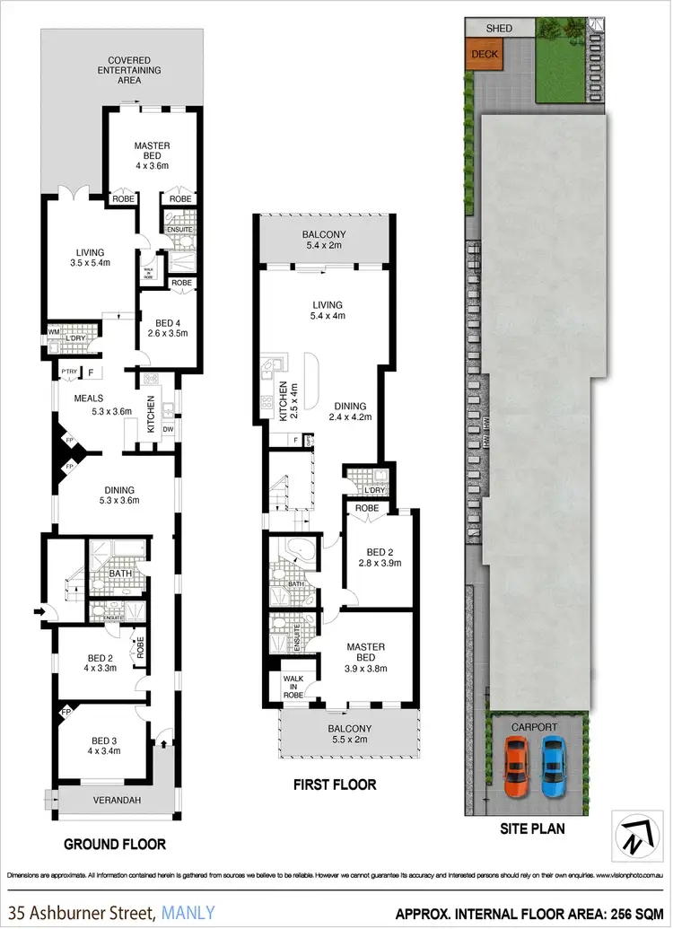 Floorplan of Homely house listing, 35 Ashburner Street, Manly NSW 2095