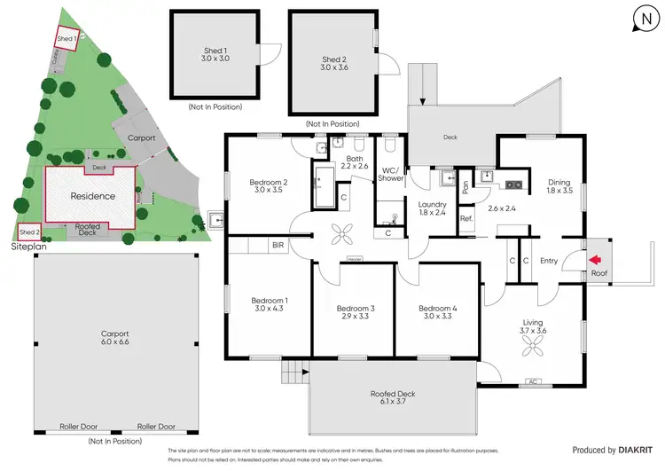 Floorplan of Homely house listing, 12 Noel Court, Dromana VIC 3936