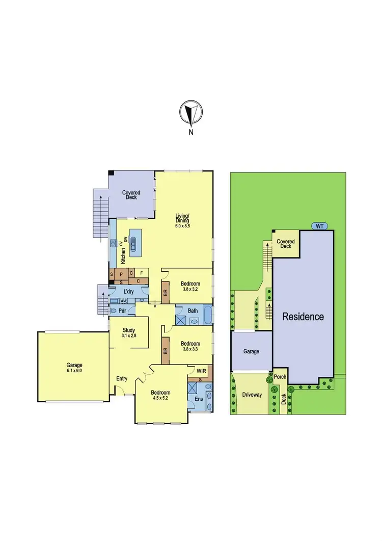 Floorplan of Homely house listing, 7 Pinnacle Views, Doreen VIC 3754
