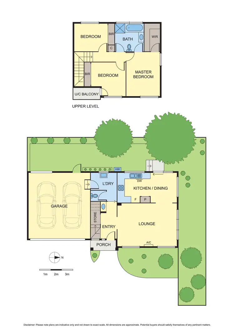 Floorplan of Homely townhouse listing, 6/11 William Street, Greensborough VIC 3088