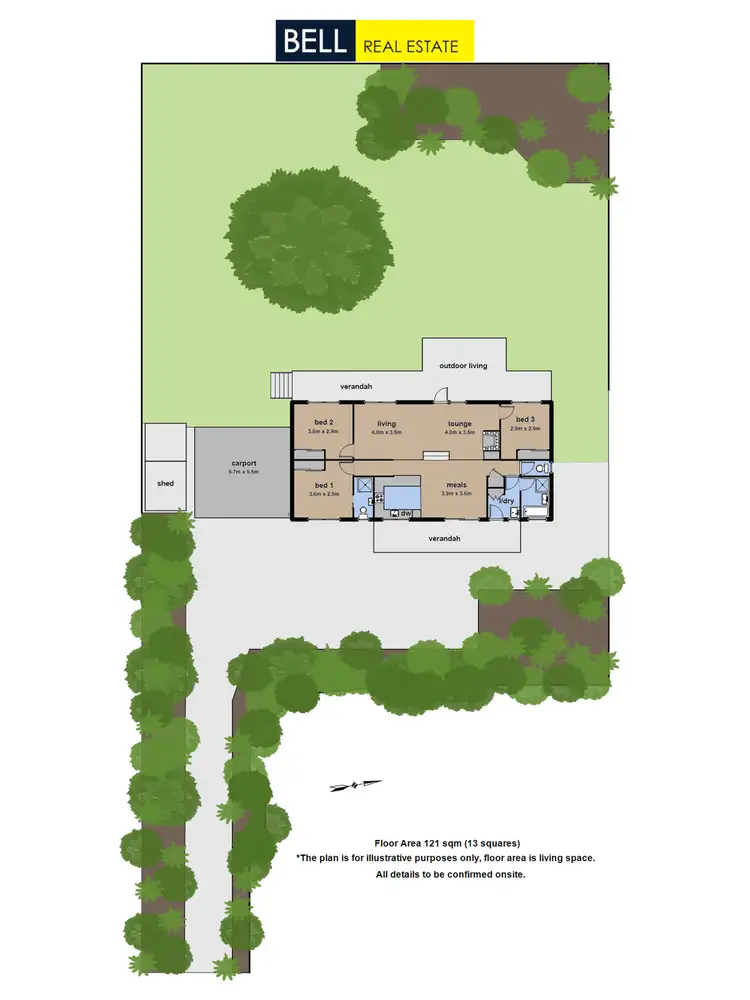Floorplan of Homely house listing, 53 Commercial Road, Mount Evelyn VIC 3796