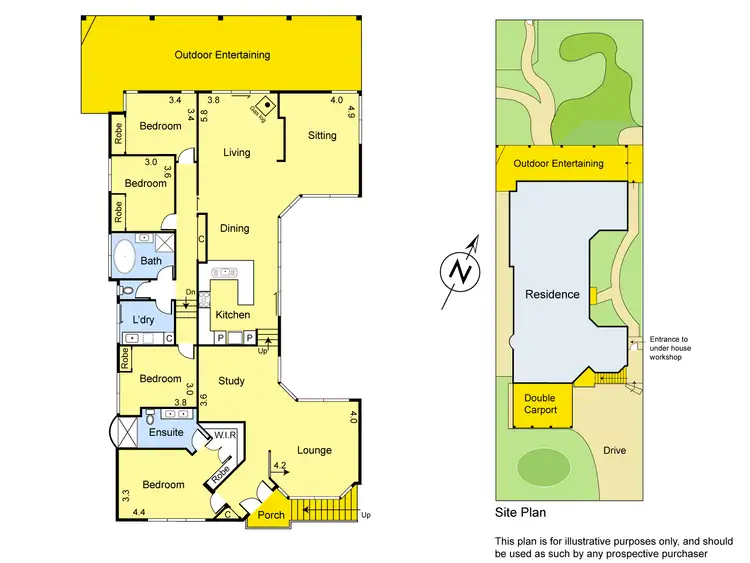 Floorplan of Homely house listing, 7 Highview Crescent, Macleod VIC 3085