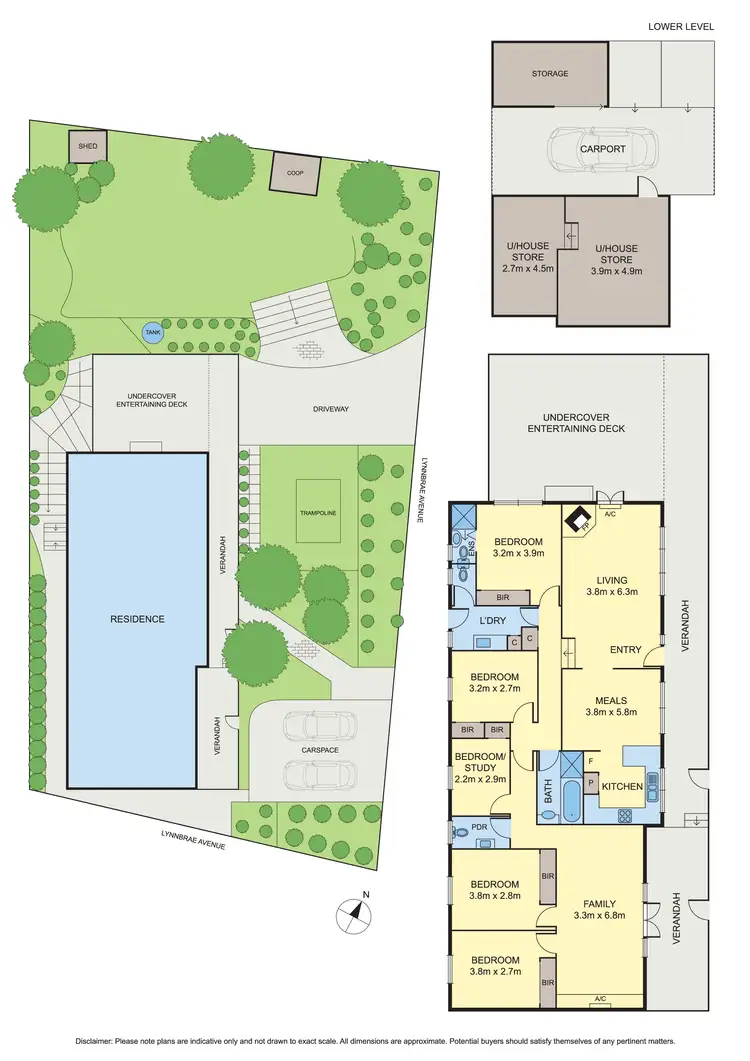 Floorplan of Homely house listing, 11 Lynnbrae Avenue, Hurstbridge VIC 3099