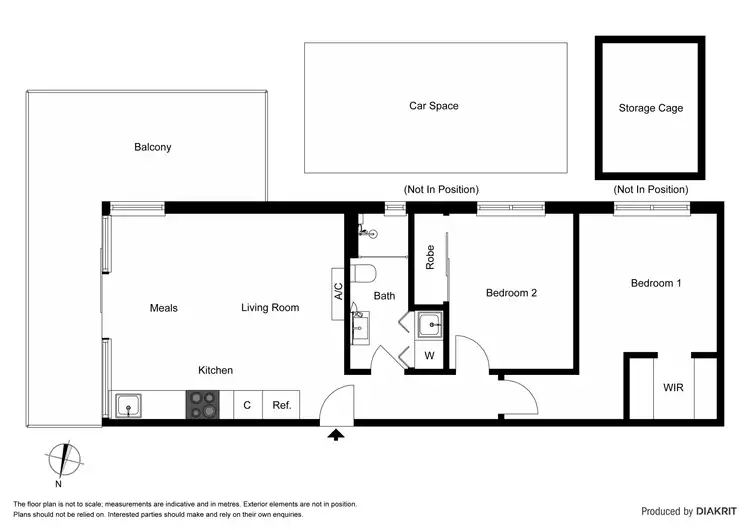 Floorplan of Homely apartment listing, 604/25 Clifton Street, Prahran VIC 3181