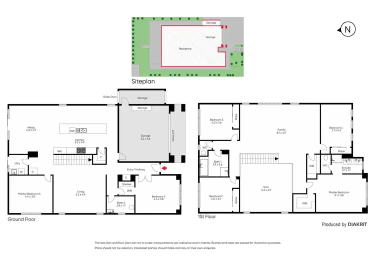 Floorplan of Homely house listing, 12 Mecklenburg Close, Epping VIC 3076