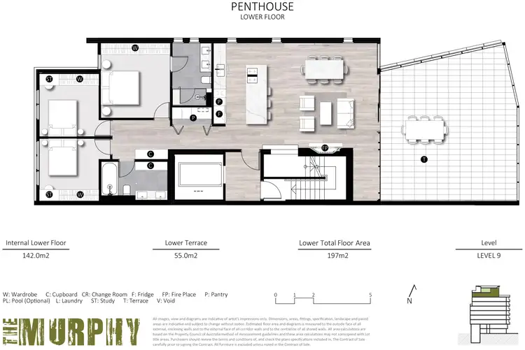 Floorplan of Homely apartment listing, 208, 209 & 211/9a/339 Williamstown Road, Port Melbourne VIC 3207