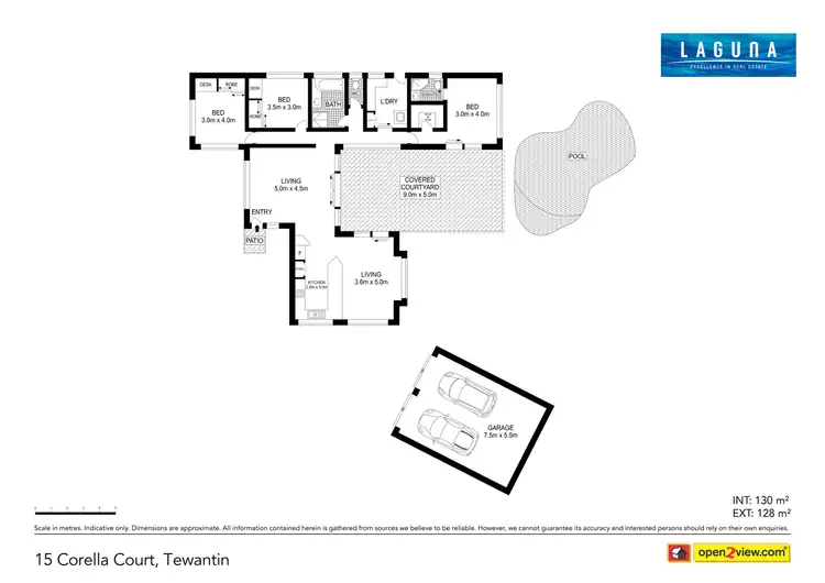 Floorplan of Homely house listing, 15 Corella Court, Tewantin QLD 4565