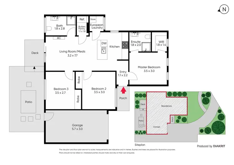 Floorplan of Homely unit listing, 3/8 Joy Street, Frankston VIC 3199