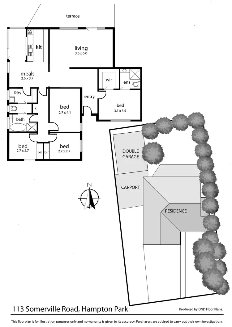 Floorplan of Homely house listing, 113 Somerville Road, Hampton Park VIC 3976