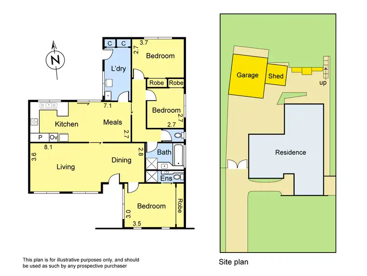 Floorplan of Homely house listing, 271 Plenty River Drive, Greensborough VIC 3088