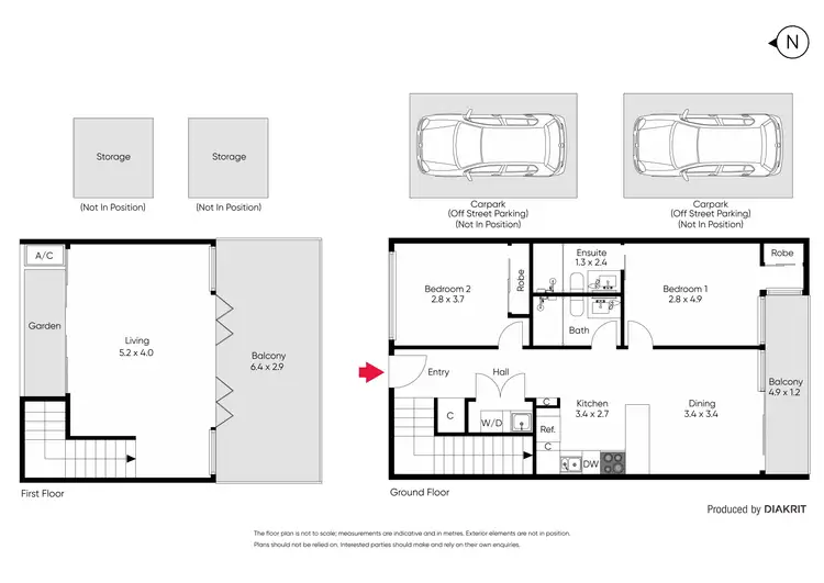 Floorplan of Homely apartment listing, 218/3-5 St Kilda Road, St Kilda VIC 3182