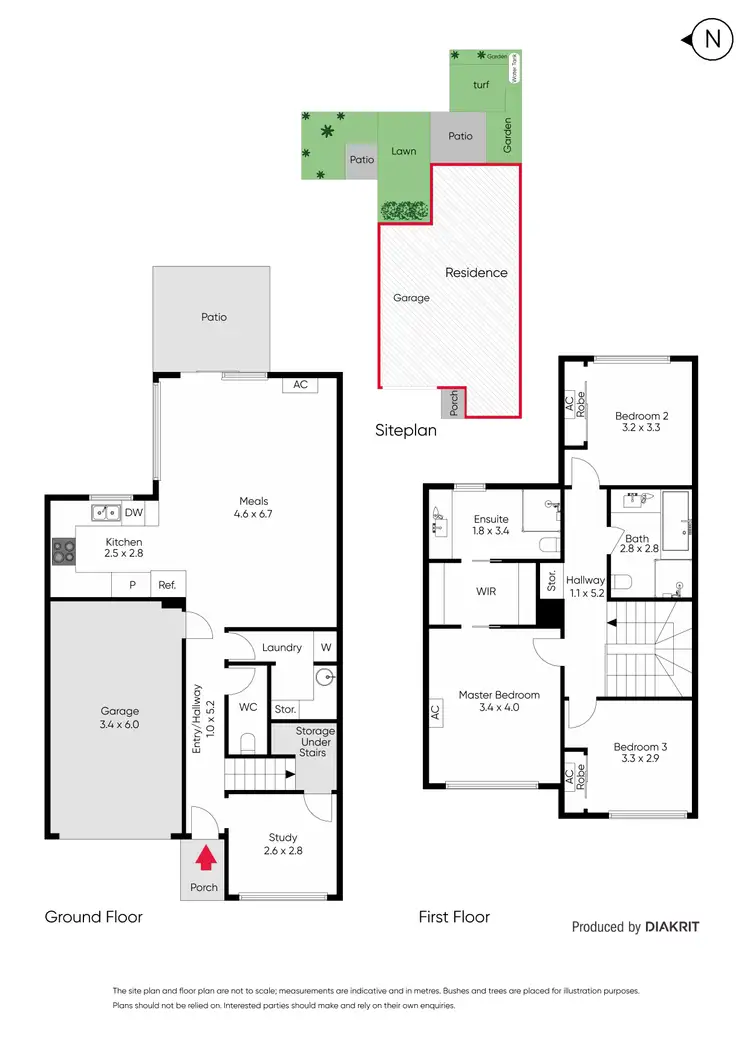 Floorplan of Homely unit listing, 3 Magnolia Court, Frankston VIC 3199
