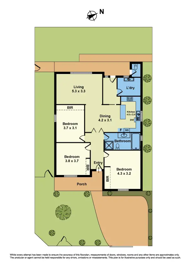 Floorplan of Homely house listing, 279 Douglas Parade, Newport VIC 3015