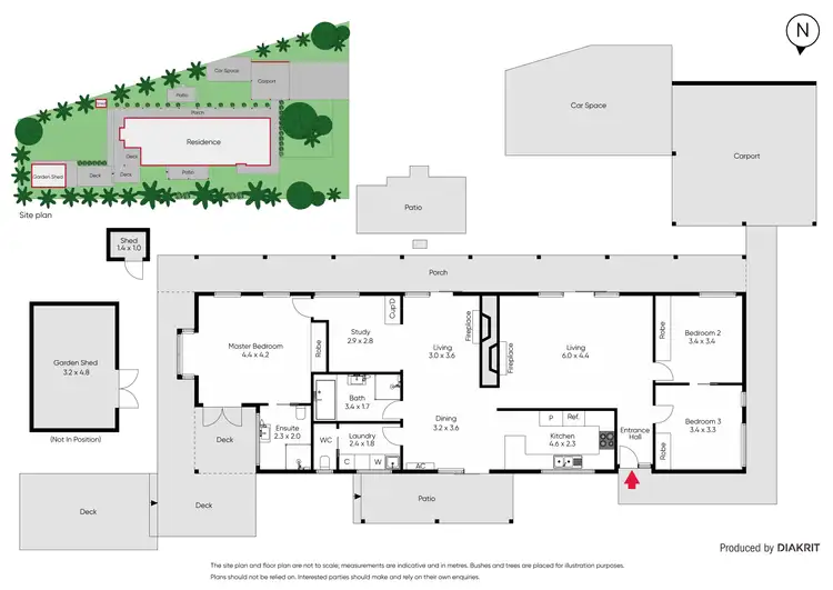 Floorplan of Homely house listing, 13 Anne Street, Rosebud VIC 3939