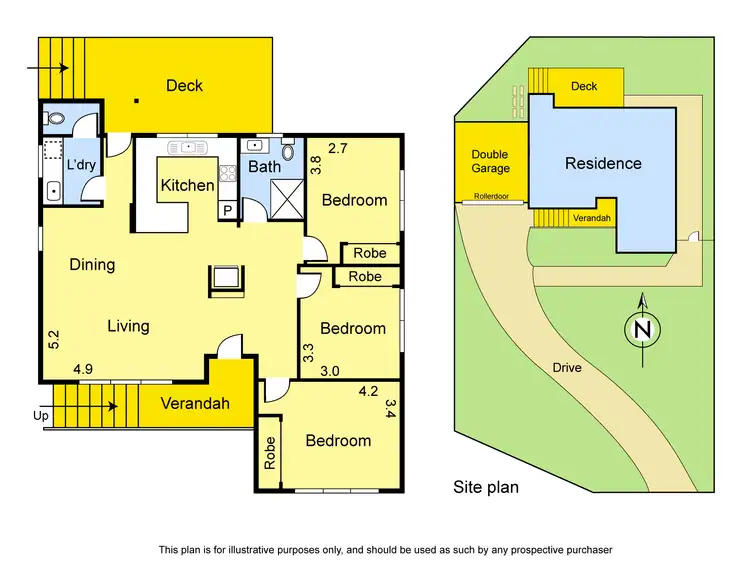 Floorplan of Homely house listing, 110 Greenhill Road, Greensborough VIC 3088