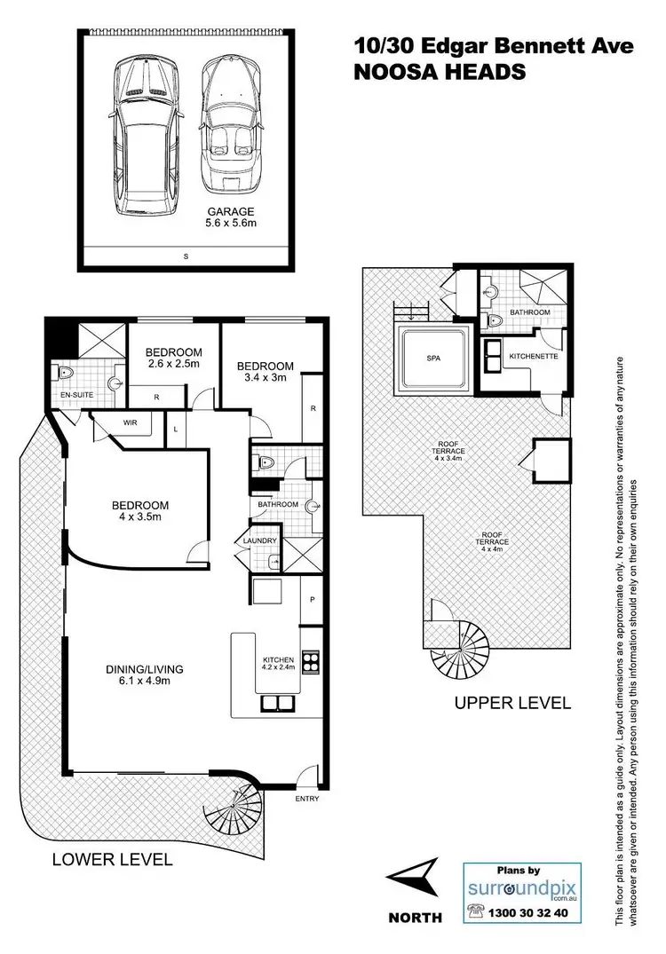 Floorplan of Homely apartment listing, 10/30 Edgar Bennett Avenue, Noosa Heads QLD 4567