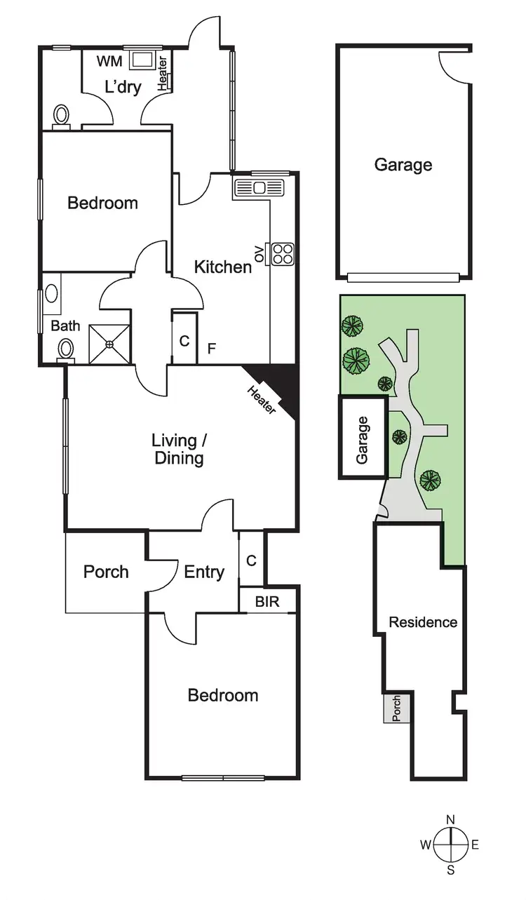 Floorplan of Homely house listing, 6 Arthur Street, Caulfield North VIC 3161