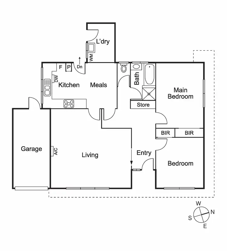 Floorplan of Homely unit listing, 1/26 Emma Street, Caulfield South VIC 3162