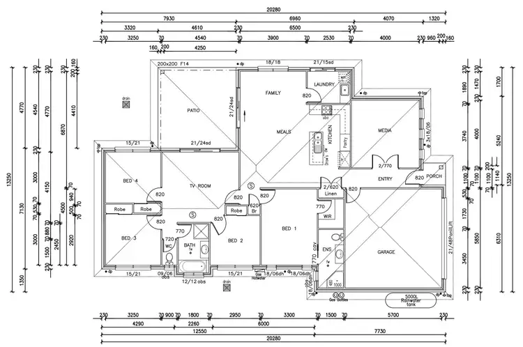 Floorplan of Homely house listing, 5 Dixon Court, Mooloolah Valley QLD 4553