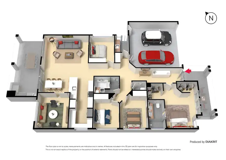 Floorplan of Homely house listing, 16 Carron Close, Eynesbury VIC 3338